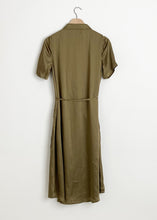 Load image into Gallery viewer, Shirt Dress Olive
