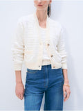 Textured Boucle Cardigan