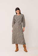 Crepe Cotton Dress - Agua