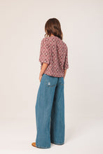 Load image into Gallery viewer, Smock-Detail Blouse - Malva
