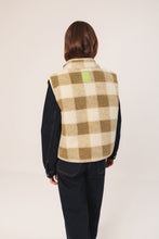 Load image into Gallery viewer, Teddy Plaid Vest - Olivia
