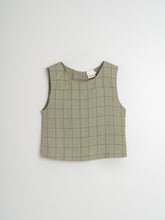 Load image into Gallery viewer, Cotton-linen Crop Top
