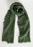 Waffle Cashmere Scarf