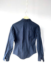 Load image into Gallery viewer, Waisted Fit Shirt in Taffeta Gingham
