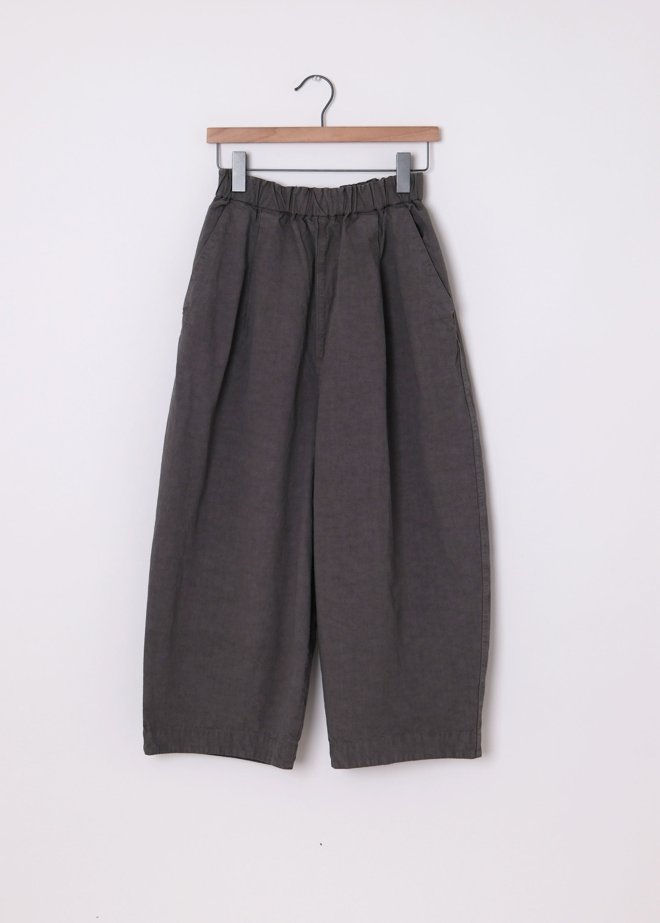 High Density Plain Weave Cropped Pants
