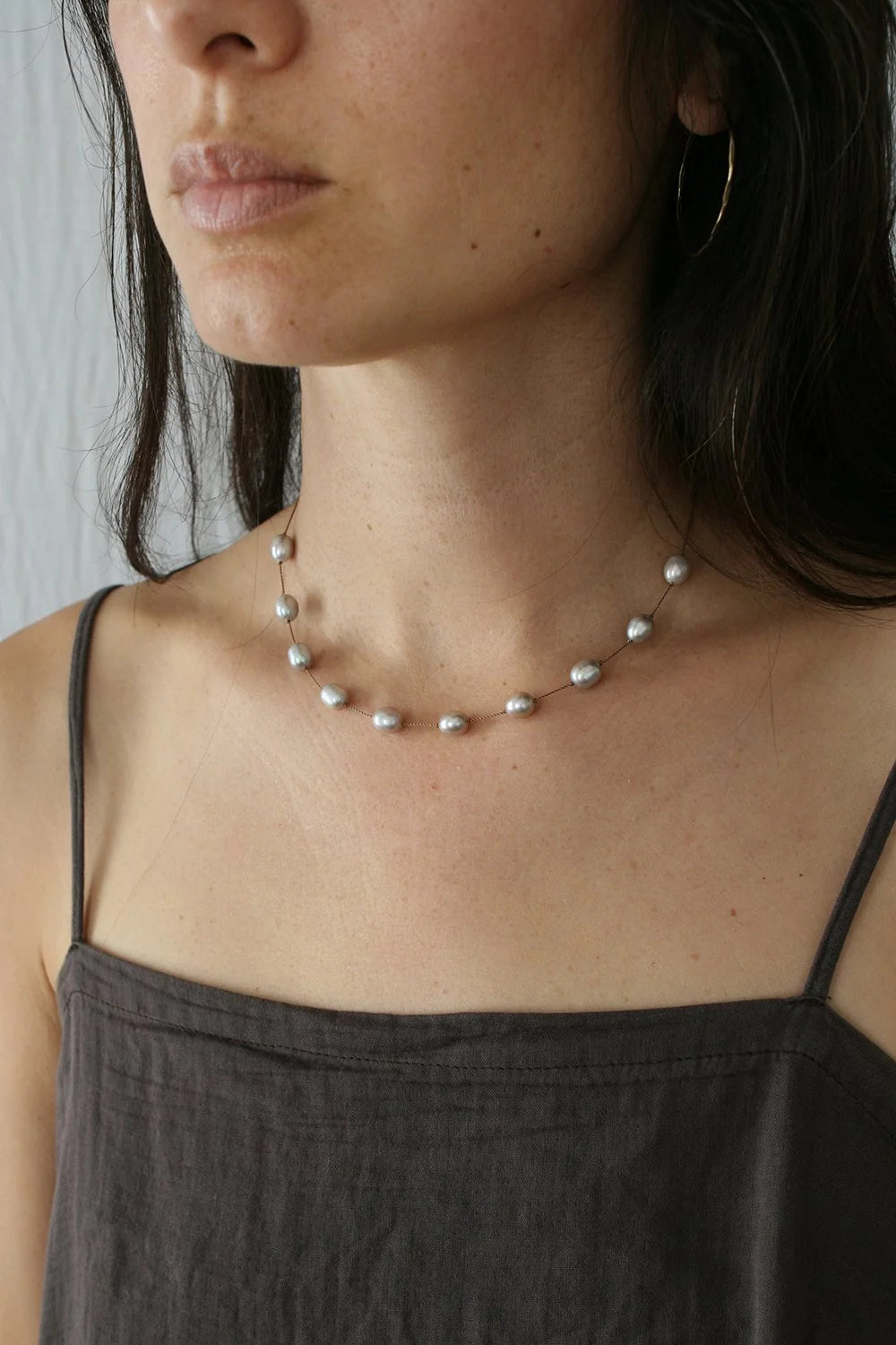 West Wind Pearl Necklace 18"