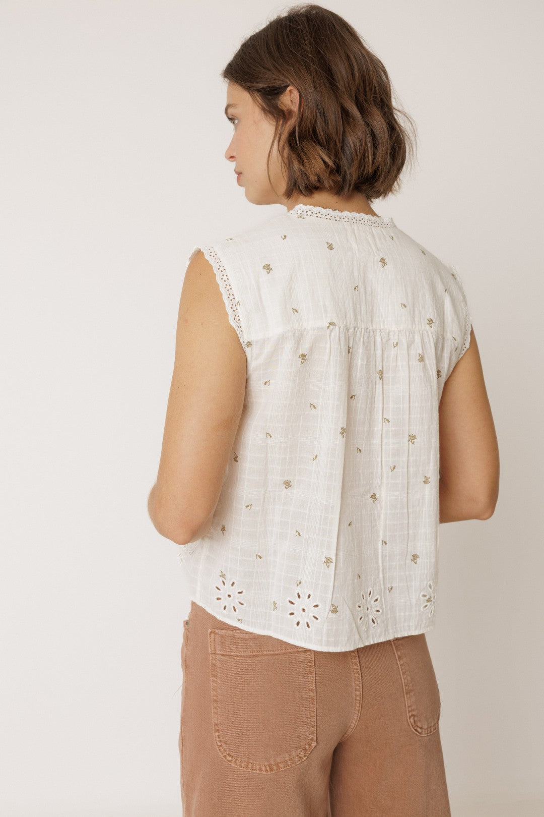 Eyelet Top