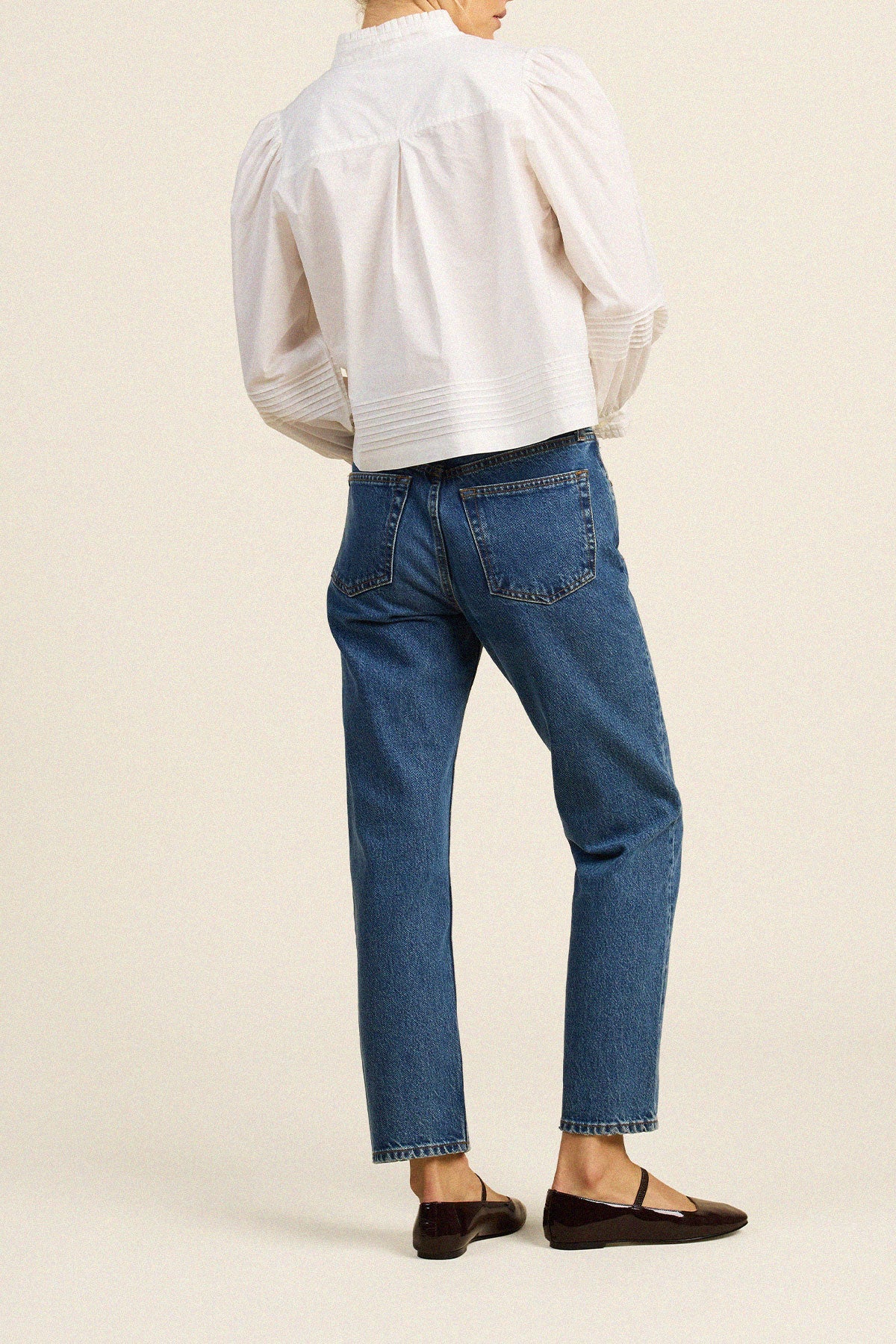 Bria Boxy Shirt White