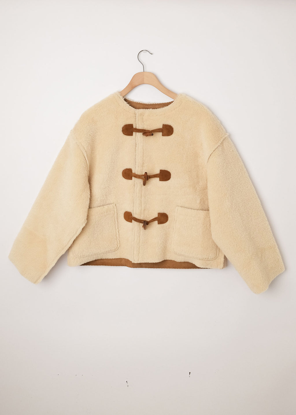 Woodside Toggle Coat Cream
