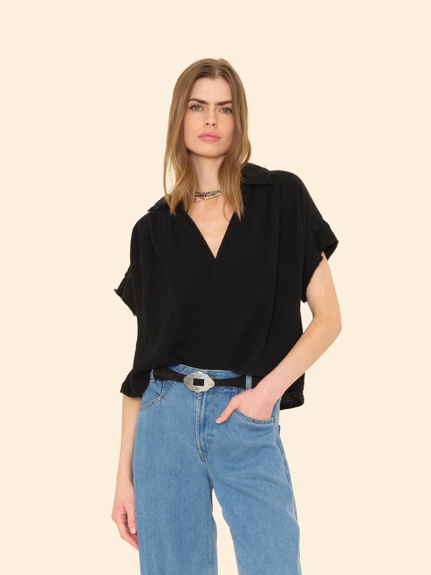 Reggie Top Black
