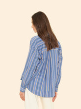 Load image into Gallery viewer, Jordy Shirt - Navy Blue Stripe
