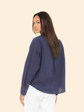 Load image into Gallery viewer, Miranda Shirt - Navy
