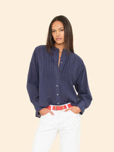 Load image into Gallery viewer, Miranda Shirt - Navy
