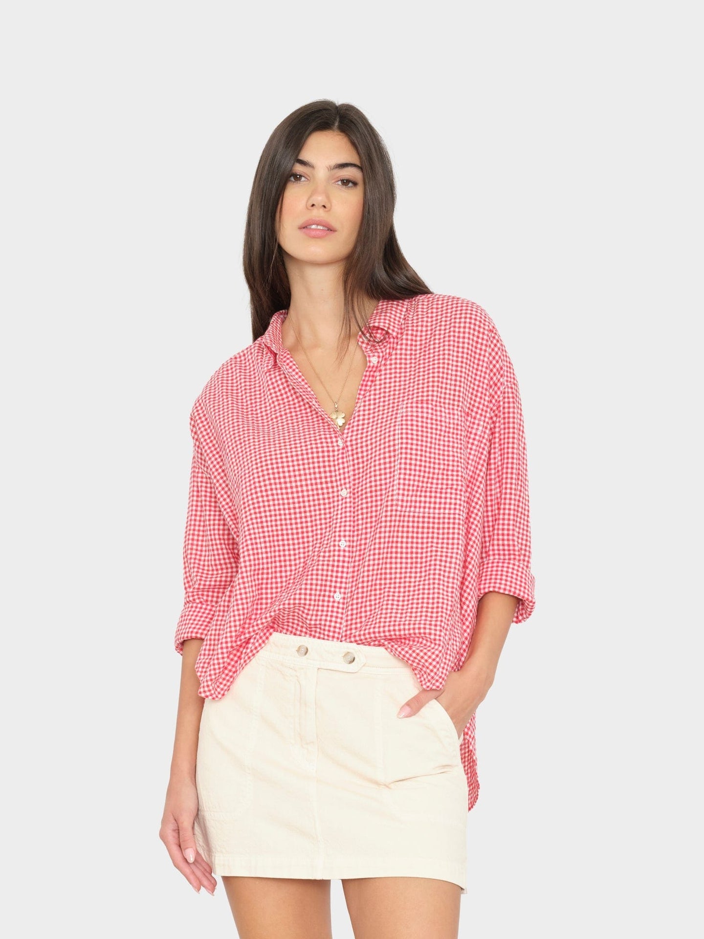 Jordy Shirt Cherry red