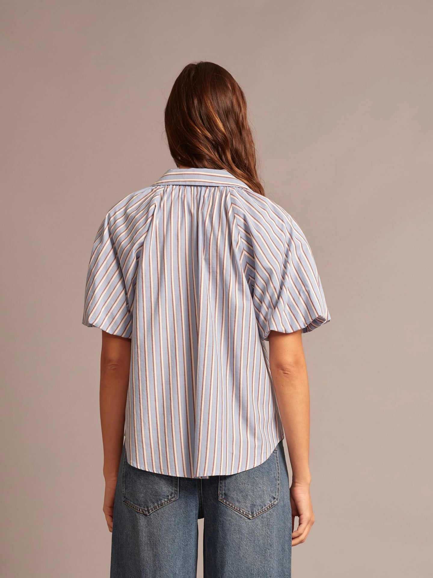 Lyla Shirt Blue Cedar