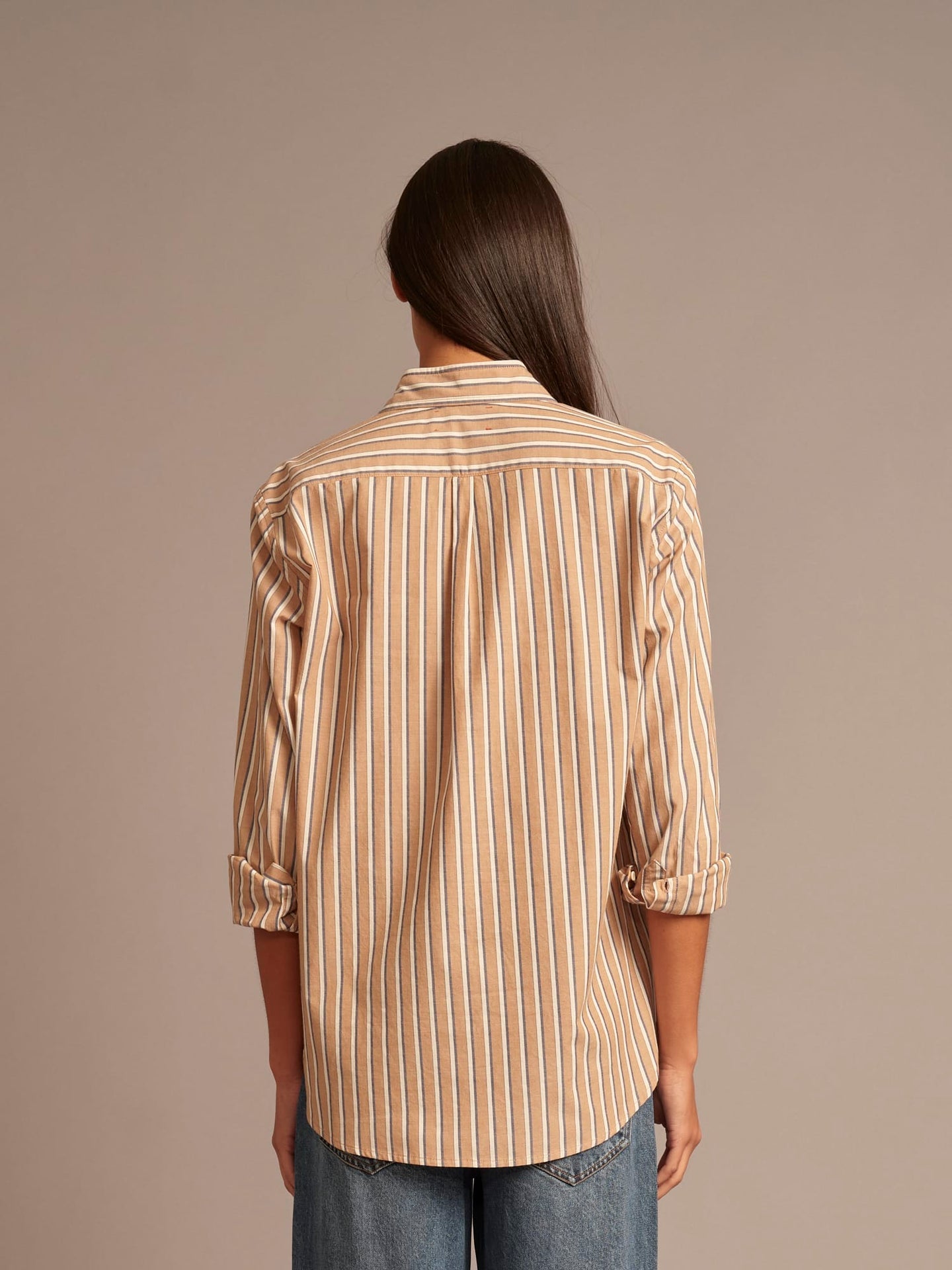 Beau Shirt Hickory Navy