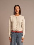 Calder Cardigan Silver Smoke