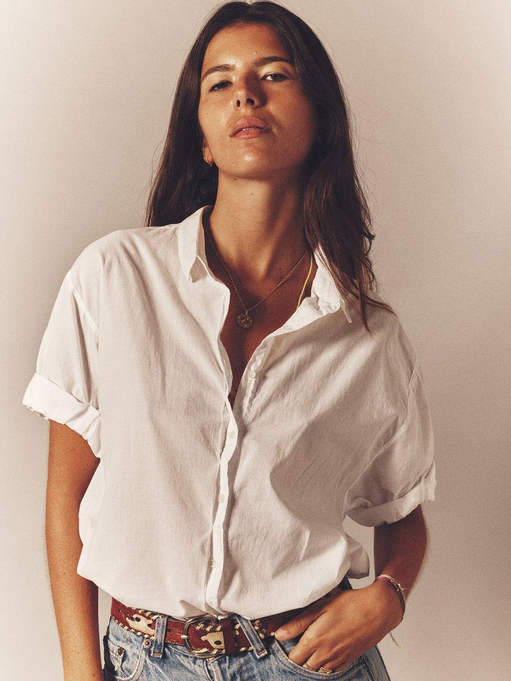 Channing Shirt White
