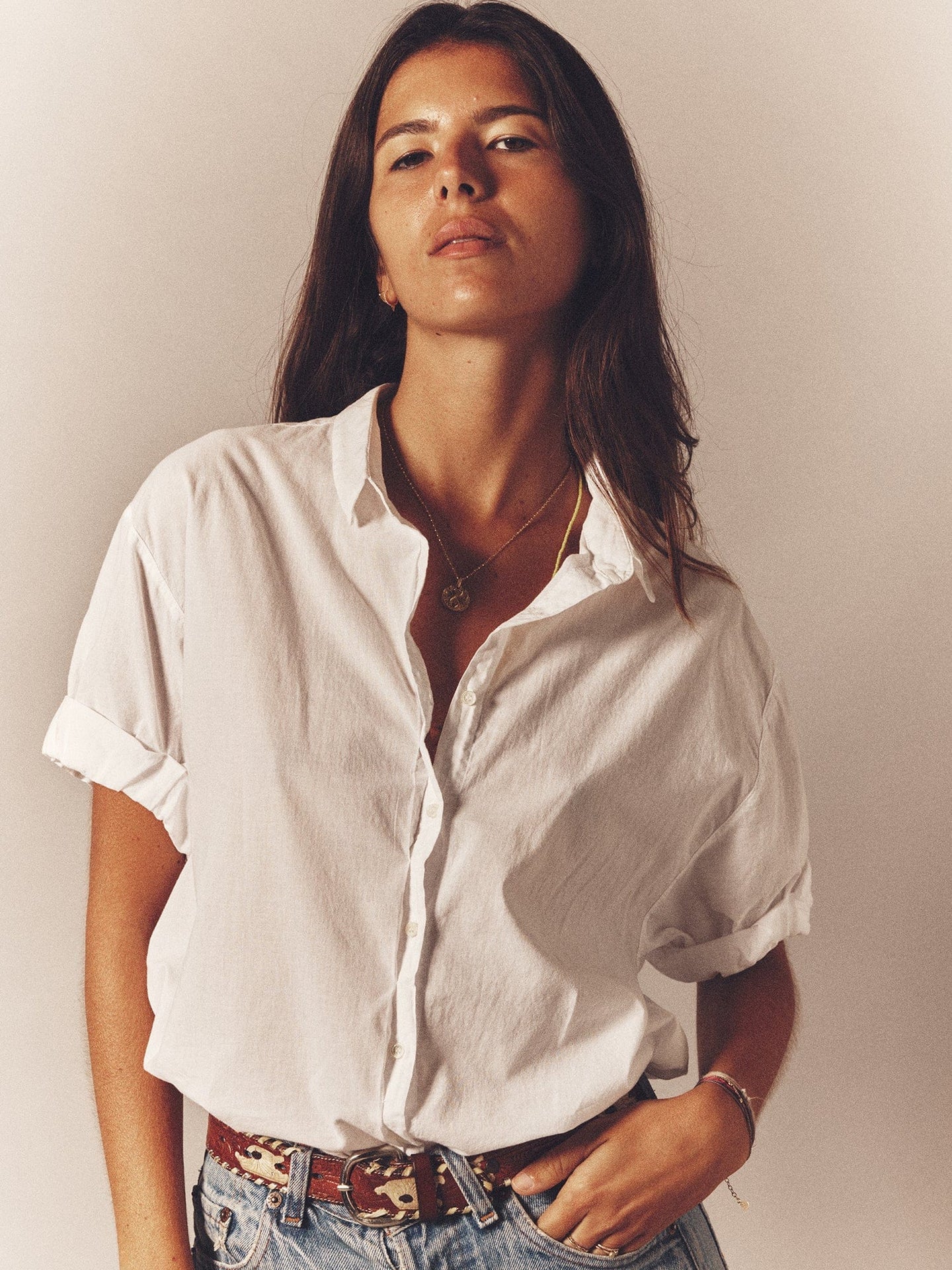 Channing Shirt White