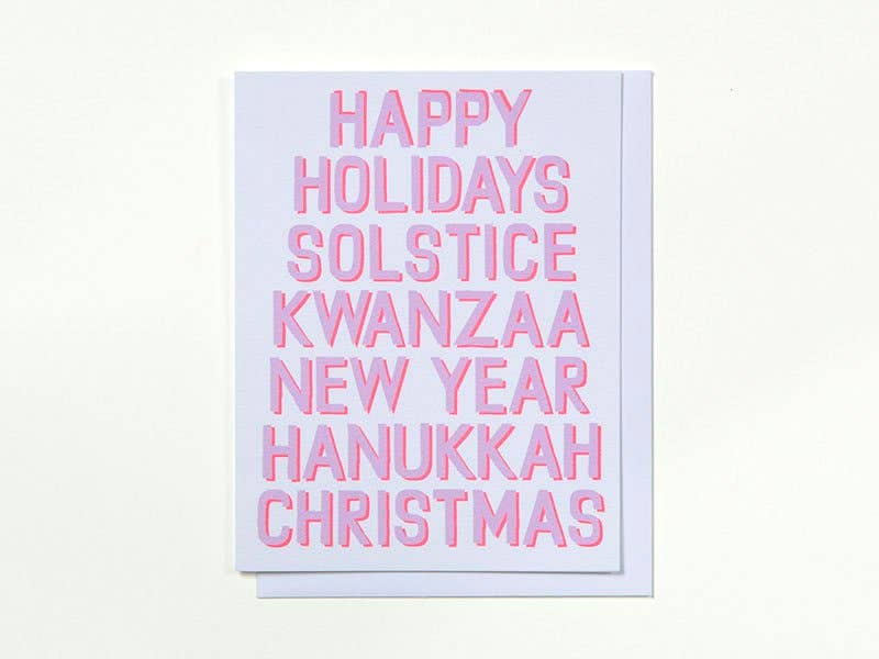Happy Everything Note Card - Holiday Card